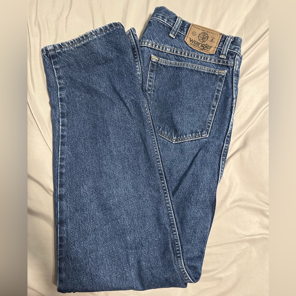 Wrangler Men's Denim Jeans in Classic Blue